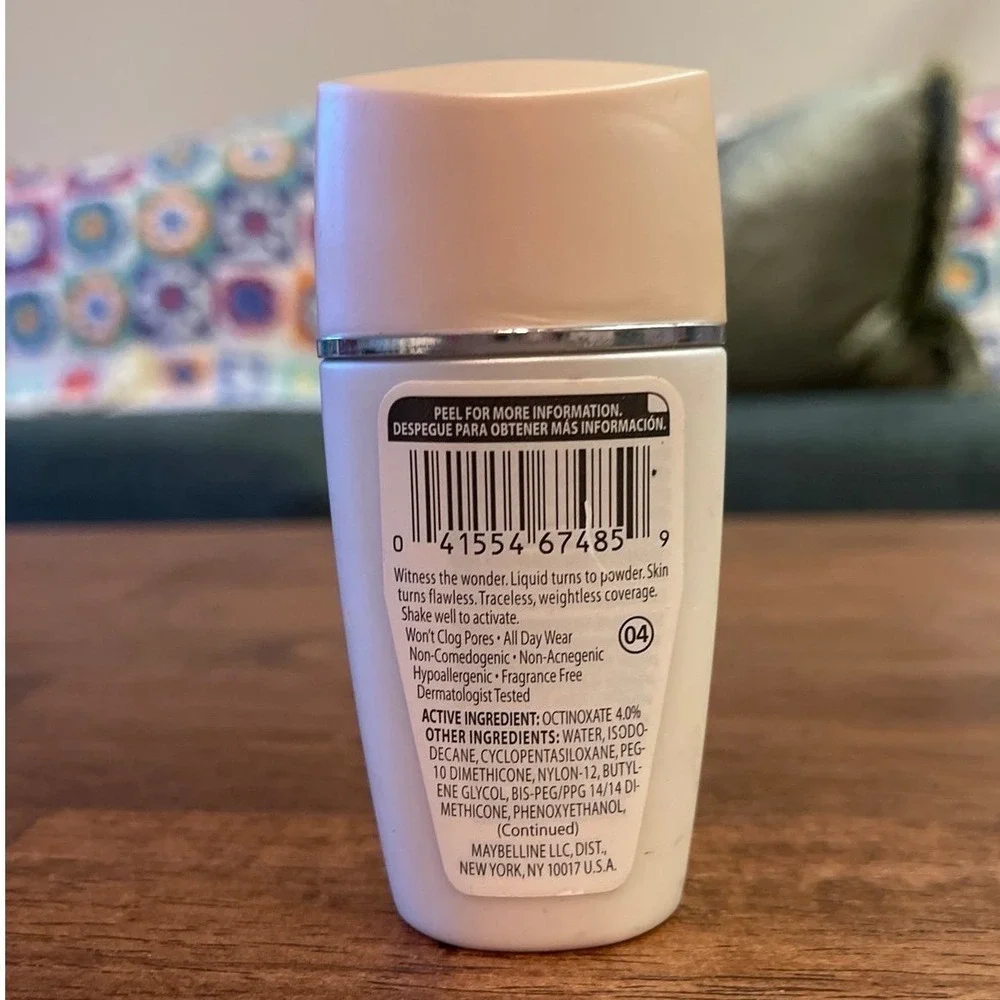 MAYBELLINE‎ WONDER FINISH Clean Powder-Finish Foundation NUDE 2/3 full